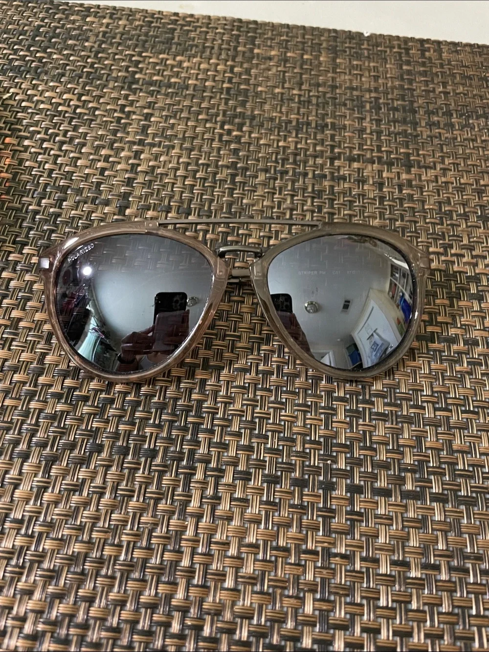 Sperry Unisex Sunglasses Striper PM C01 Crystal Polarized